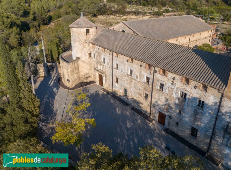 Santa Margarida i els Monjos - Castell-convent de Penyafort