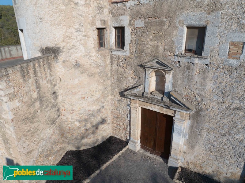 Santa Margarida i els Monjos - Castell-convent de Penyafort (Foto: Francesc Vidal-Barraquer, 2023) Santa Margarida i els Monjos - Castell-convent de Penyafort