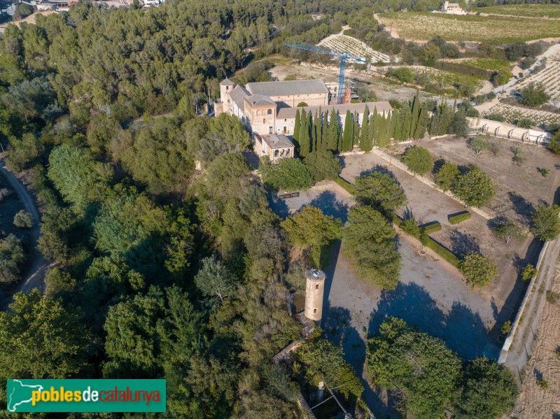 Santa Margarida i els Monjos - Castell-convent de Penyafort