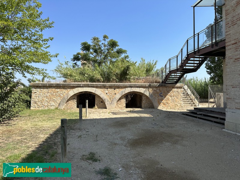 La Ràpita - Restes del Canal de l'Ebre. Molls