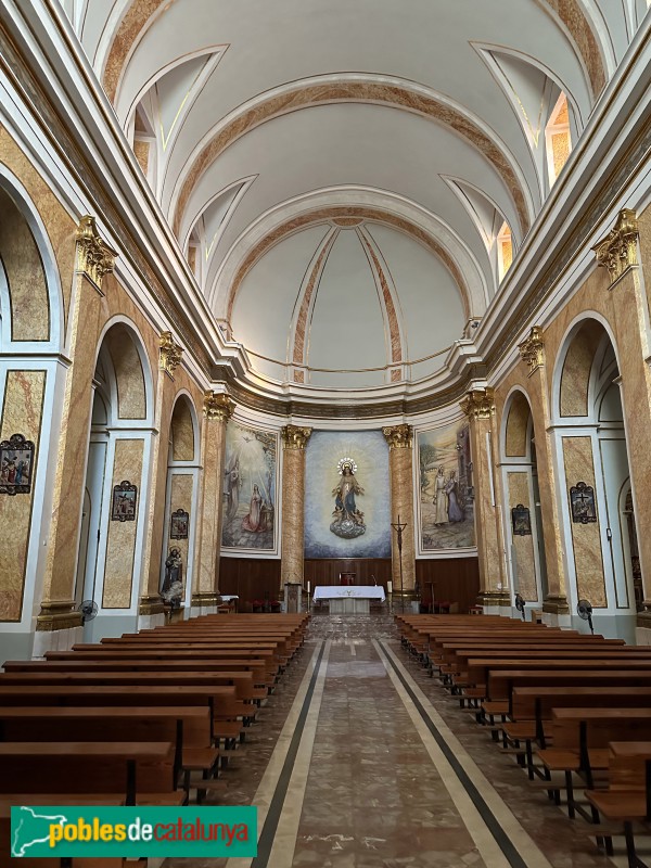 Amposta - Església de Santa Maria (Foto: Albert Esteves, 2023) Amposta - Església de Santa Maria