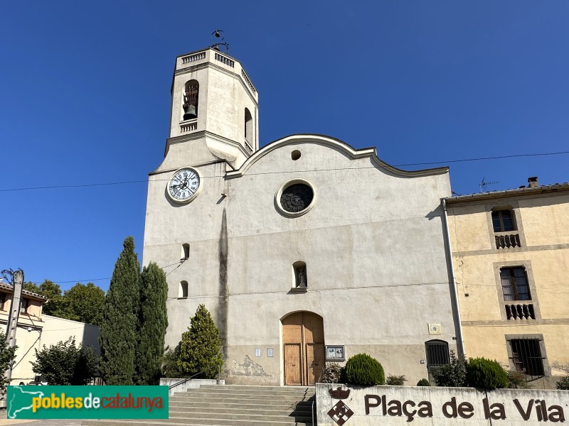 Vallgorguina - Església de Sant Andreu (Foto: Albert Esteves, 2023) Vallgorguina - Església de Sant Andreu