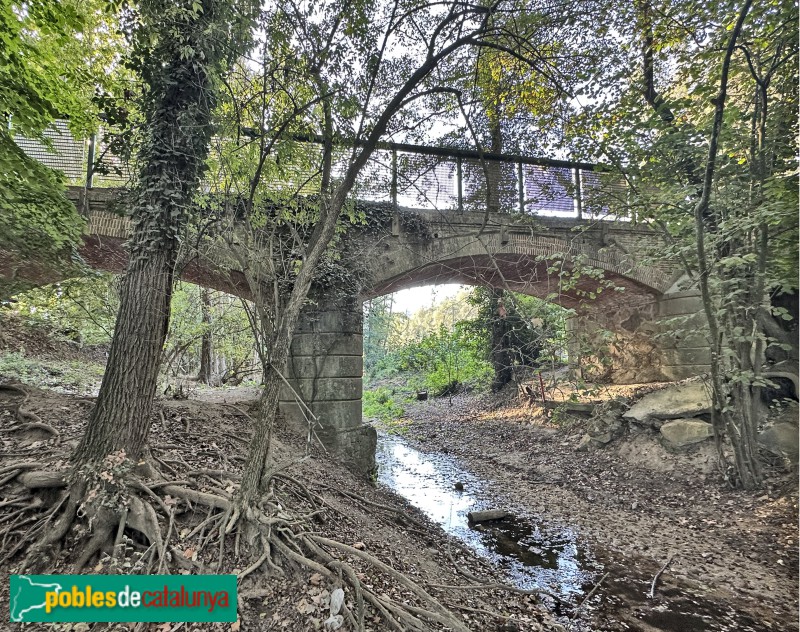 Vallgorguina - Pont d'en Pradell (Foto: Albert Esteves, 2023) Vallgorguina - Pont d'en Pradell