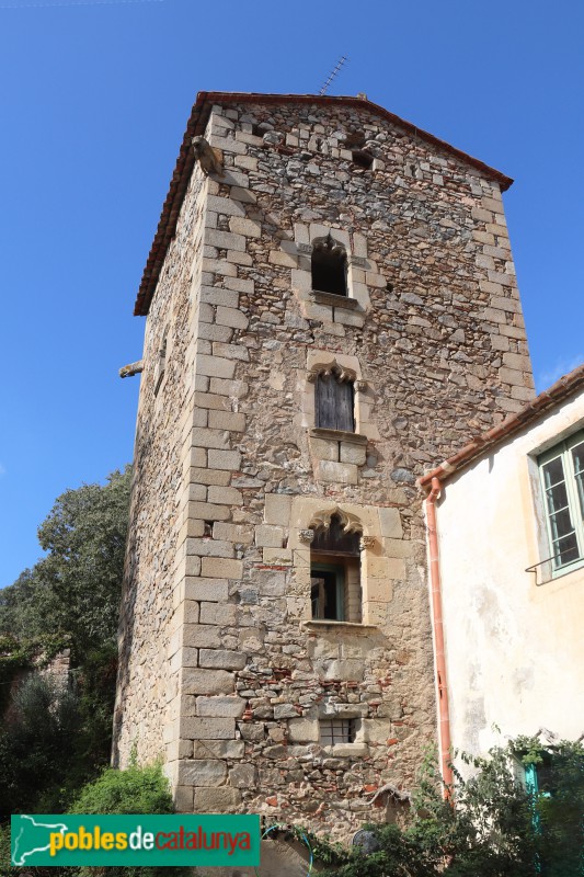 Vallgorguina - Can Vilar. Torre de defensa