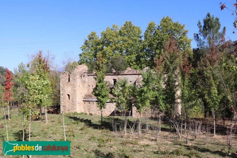 Vallgorguina - Església vella de Sant Andreu