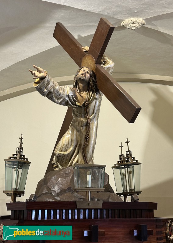 Tarragona - Església de Natzaret. Crist de la Humiliació (Soriano-Montagut) (Foto: Albert Esteves, 2023) Tarragona - Església de Natzaret. Crist de la Humiliació (Soriano-Montagut)