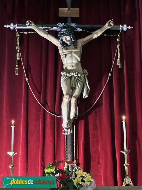 Tarragona - Església de Natzaret. Sant Crist de la Sang (Salvador Martorell) (Foto: Albert Esteves, 2023) Tarragona - Església de Natzaret. Sant Crist de la Sang (Salvador Martorell)