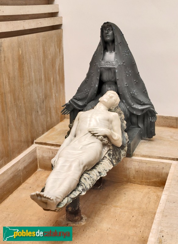 Tarragona - Museu d'Art Modern. Mauseloeu Lemonier, obra de Julio Antonio, de 1917 (Foto: Albert Esteves, 2023) Tarragona - Museu d'Art Modern. Mauseloeu Lemonier, obra de Julio Antonio, de 1917