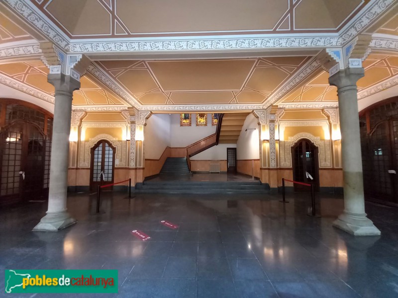 Barcelona - Escola Industrial. Residència d'Estudiants. Vestíbul