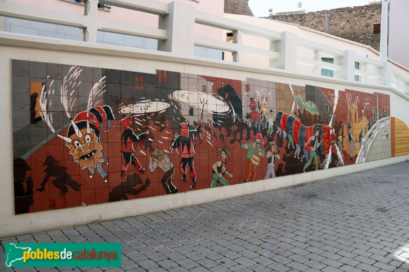 Castellbisbal - Carrer Pi i Margall. La Barana (Foto: Albert Esteves, 2023) Castellbisbal - Carrer Pi i Margall. La Barana