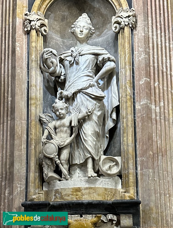 Tarragona - Catedral. Capella de Santa Tecla. Prudència