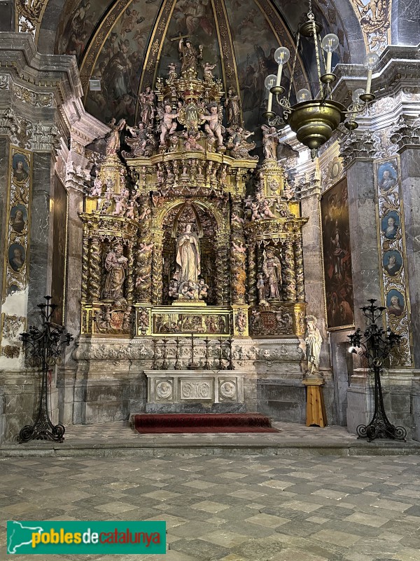 Tarragona - Catedral. Retaule de la Puríssima (Foto: Albert Esteves, 2023) Tarragona - Catedral. Retaule de la Puríssima