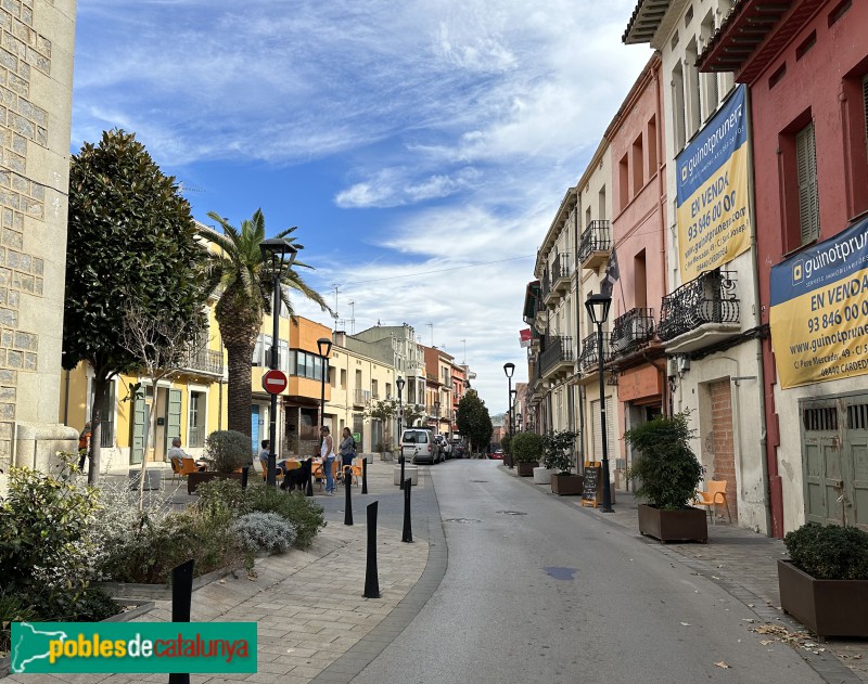 Llinars del Vallès - Carrer Major (Foto: Albert Esteves, 2023) Llinars del Vallès - Carrer Major