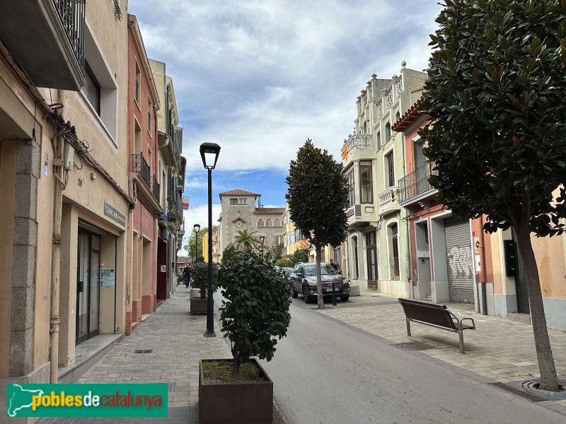 Llinars del Vallès - Carrer Major (Foto: Albert Esteves, 2023) Llinars del Vallès - Carrer Major