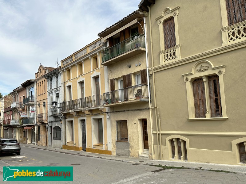 Llinars del Vallès - Carrer de l'Estació