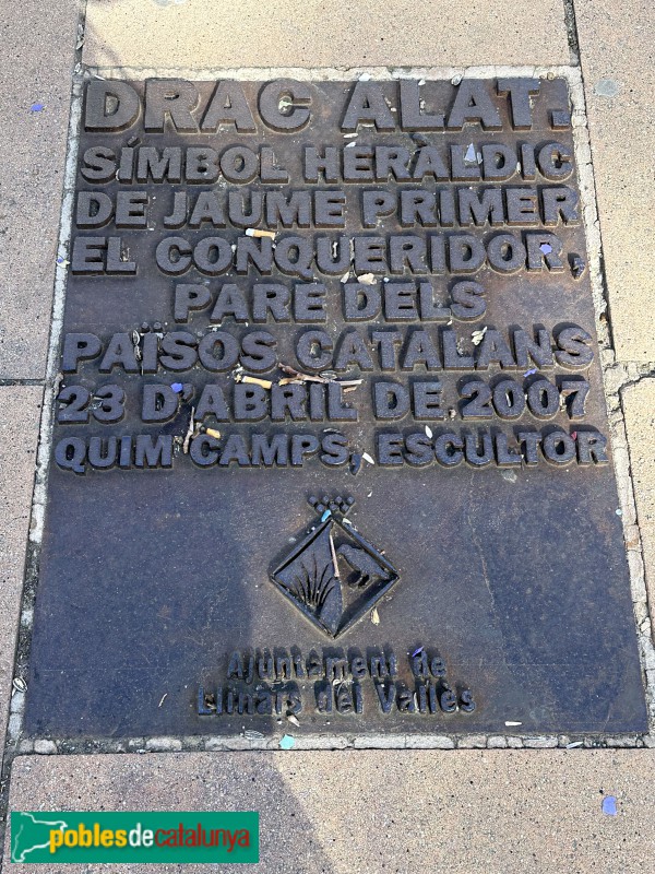 Llinars del Vallès - Escultura <i>Drac Alat</i> (Foto: Albert Esteves, 2023) Llinars del Vallès - Escultura <i>Drac Alat</i>