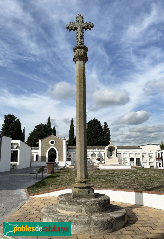 Llinars del Vallès - Creu de terme del Cementiri