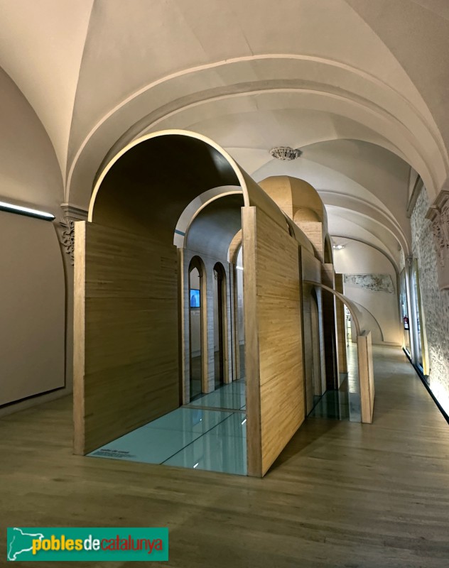 Museu del Monestir de Sant Cugat. Sala capitular barroca