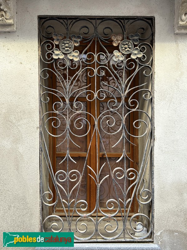 Sant Antoni de Vilamajor - Carrer Vell. Reixa del segle XIX