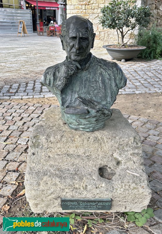 Sant Cugat del Vallès - Monument a Miquel Cabanas Alibau