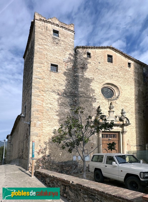 Sant Pere de Vilamajor - Església de Sant Pere (Foto: Albert Esteves, 2023) Sant Pere de Vilamajor - Església de Sant Pere