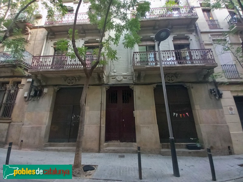 Barcelona - Casa Henriette Cros (Dalmau, 13) (Foto: Sergi Suárez, 2023) Barcelona - Casa Henriette Cros (Dalmau, 13)