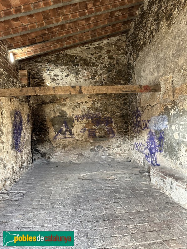Sant Pere de Vilamajor - Ermita de Sant Elies. Casa de l'ermità (Foto: Albert Esteves, 2023) Sant Pere de Vilamajor - Ermita de Sant Elies. Casa de l'ermità
