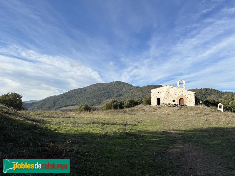 Sant Pere de Vilamajor - Ermita de Sant Elies (Foto: Albert Esteves, 2023) Sant Pere de Vilamajor - Ermita de Sant Elies