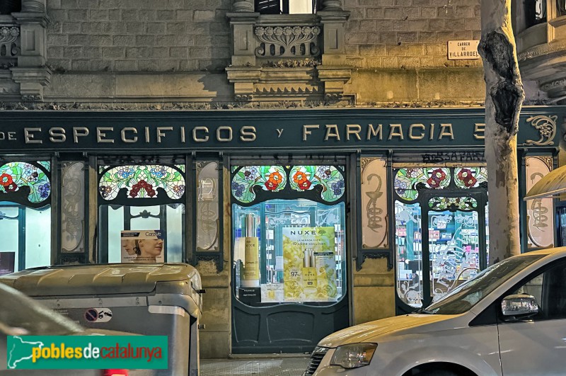 Barcelona - Farmàcia Villarroel, 53