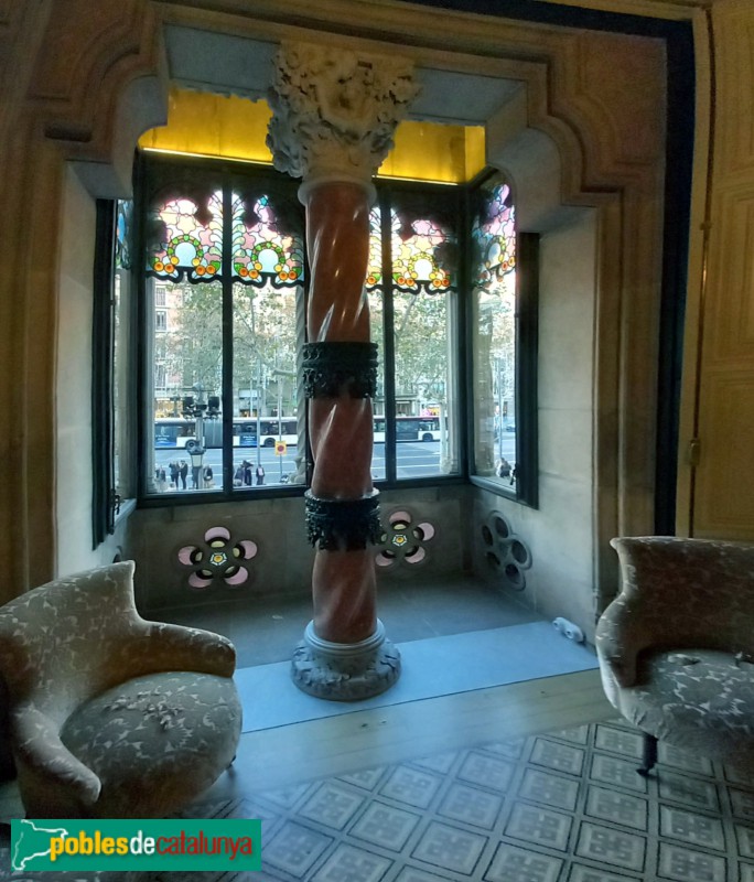 Barcelona - Casa Amatller, interior