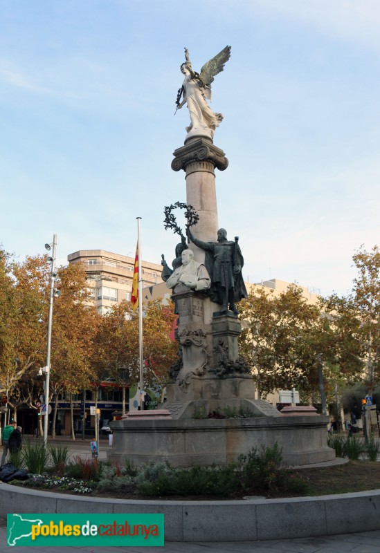 Vilafranca del Penedès - Monument a Milà i Fontanals (Foto: Albert Esteves, 2023) Vilafranca del Penedès - Monument a Milà i Fontanals