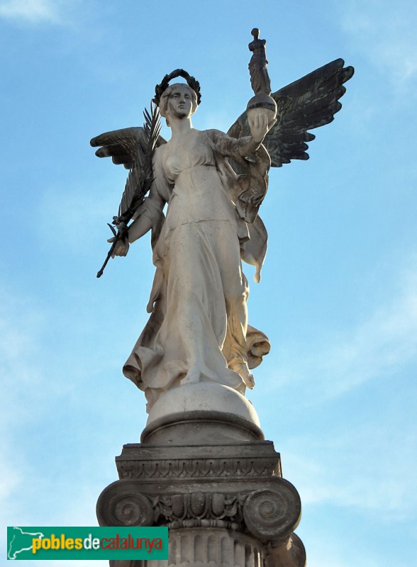 Vilafranca del Penedès - Monument a Milà i Fontanals (Foto: Albert Esteves, 2023) Vilafranca del Penedès - Monument a Milà i Fontanals