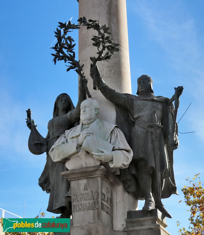Vilafranca del Penedès - Monument a Milà i Fontanals