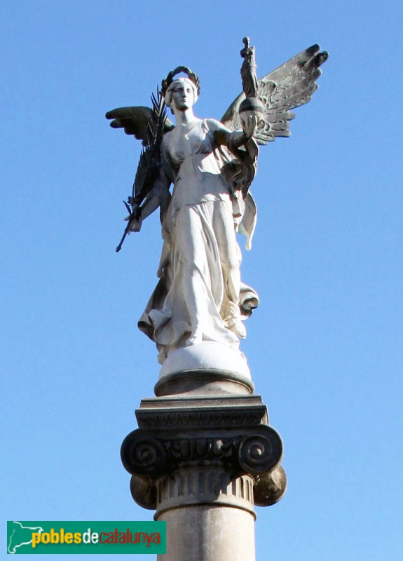 Vilafranca del Penedès - Monument a Milà i Fontanals (Foto: Albert Esteves, 2012) Vilafranca del Penedès - Monument a Milà i Fontanals