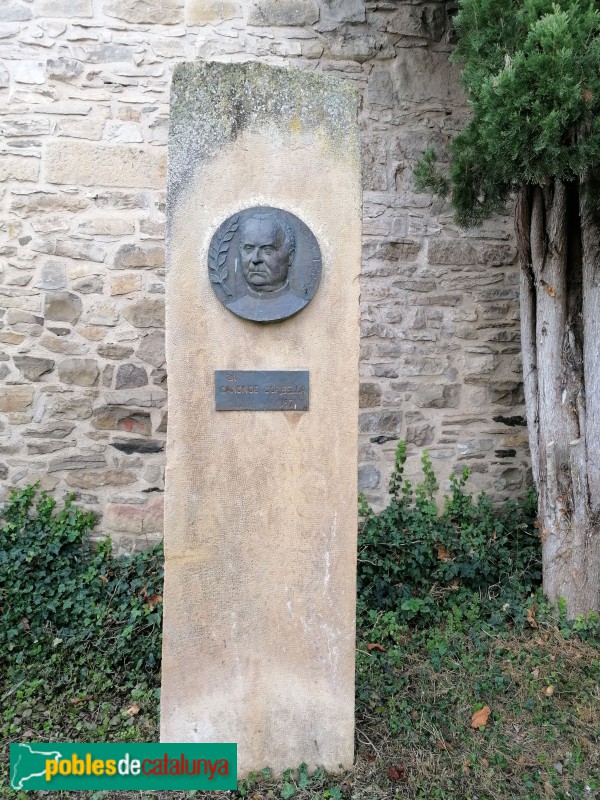 Vallfogona de Riucorb - Monument al Canonge Corbella