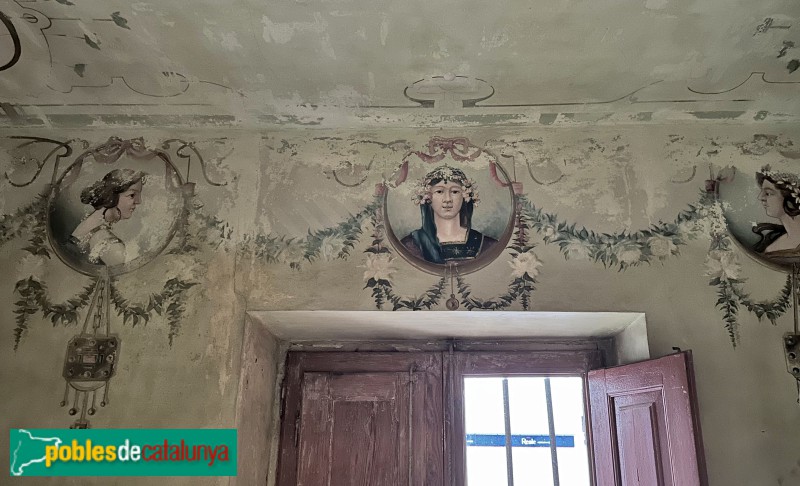 Alcanar - Casa O'Connor. Pintures (Foto: Albert Esteves, 2023) Alcanar - Casa O'Connor. Pintures