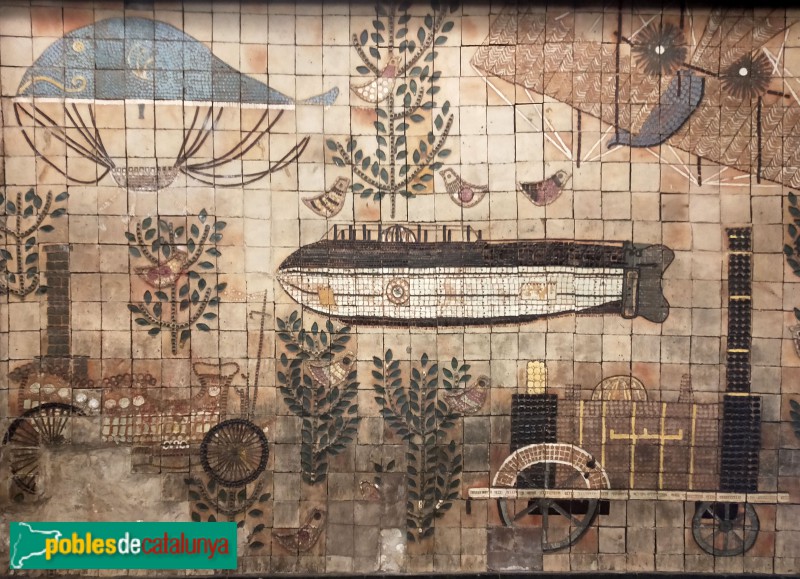 Mosaic Metro Plaça Catalunya