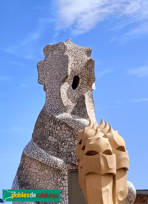 Barcelona - Casa Milà (La Pedrera) (Foto: Anna Corcoll, 2023) Barcelona - Casa Milà (La Pedrera)