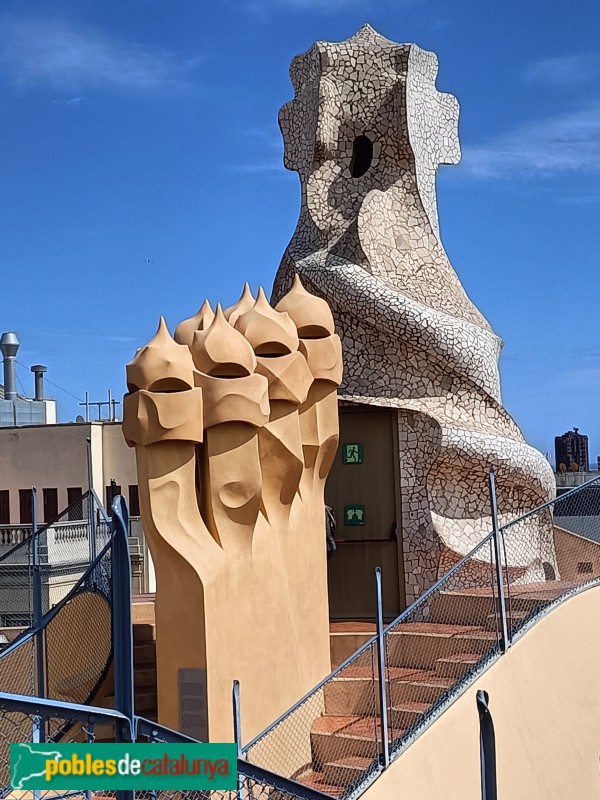 Barcelona - Casa Milà (La Pedrera) (Foto: Anna Corcoll, 2023) Barcelona - Casa Milà (La Pedrera)