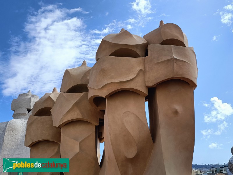 Barcelona - Casa Milà (La Pedrera) (Foto: Anna Corcoll, 2023) Barcelona - Casa Milà (La Pedrera)