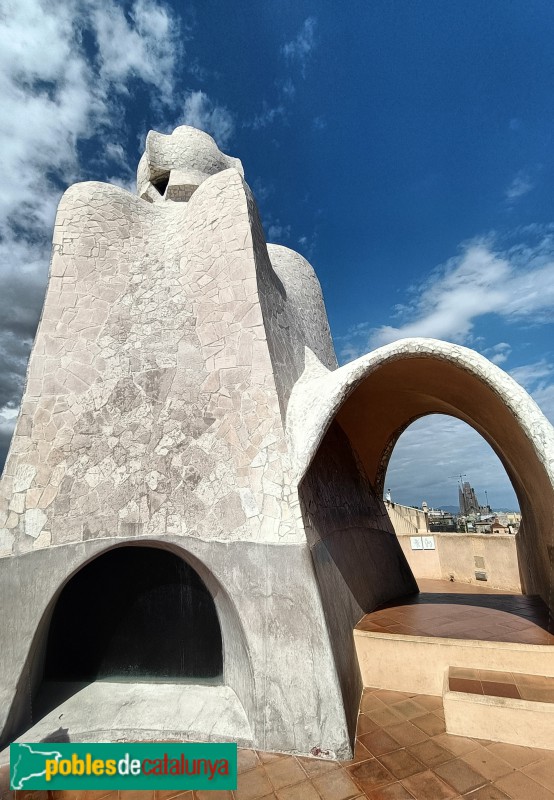 Barcelona - Casa Milà (La Pedrera) (Foto: Anna Corcoll, 2023) Barcelona - Casa Milà (La Pedrera)