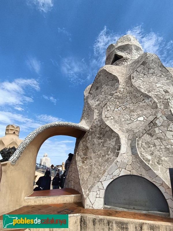 Barcelona - Casa Milà (La Pedrera) (Foto: Anna Corcoll, 2023) Barcelona - Casa Milà (La Pedrera)