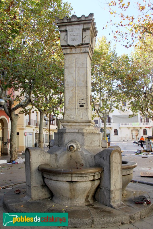 Vilafranca del Penedès - Font de Sant Joan (Foto: Albert Esteves, 2012) Vilafranca del Penedès - Font de Sant Joan