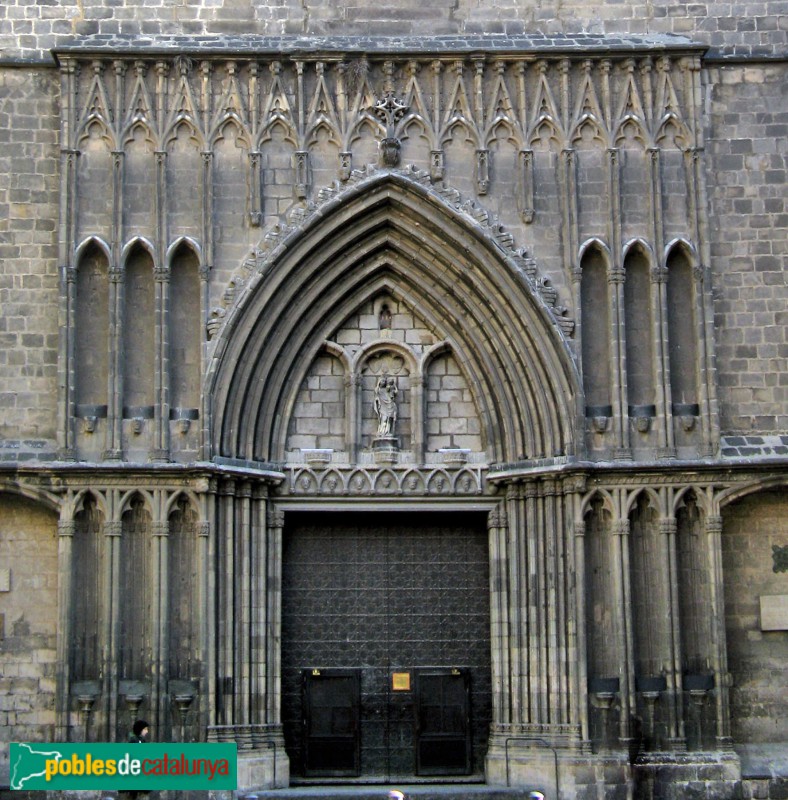 Barcelona - Església de Santa Maria del Pi (Foto: Albert Esteves, 2007) Barcelona - Església de Santa Maria del Pi