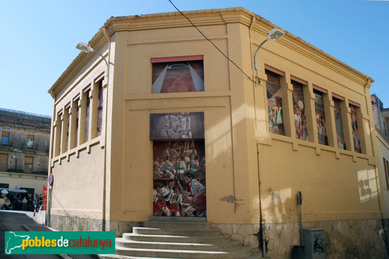 Vilafranca del Penedès - Mercat d'Aviram (Casa de la Festa Major)