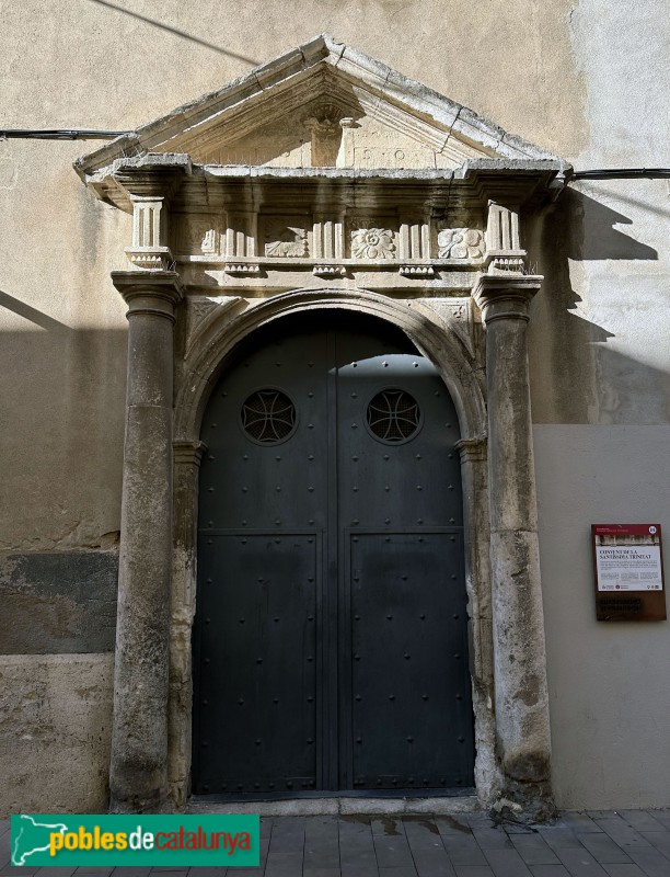 Vilafranca del Penedès - Convent de la Trinitat (Foto: Albert Esteves, 2023) Vilafranca del Penedès - Convent de la Trinitat