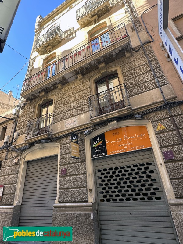 Vilafranca del Penedès - Casa Soler Bosch (Foto: Albert Esteves, 2023) Vilafranca del Penedès - Casa Soler Bosch