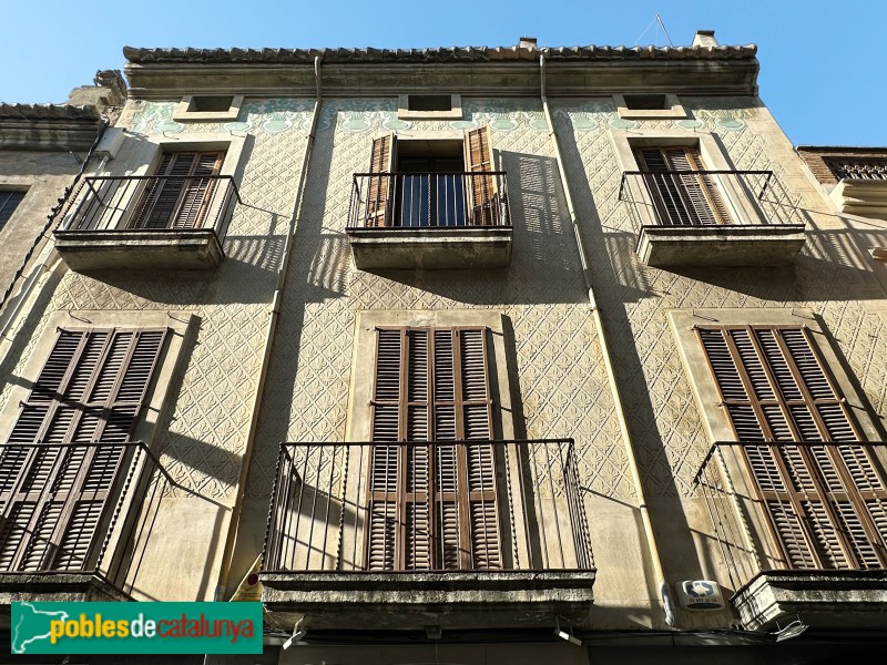 Vilafranca del Penedès - Casa Romeu (Foto: Albert Esteves, 2023) Vilafranca del Penedès - Casa Romeu