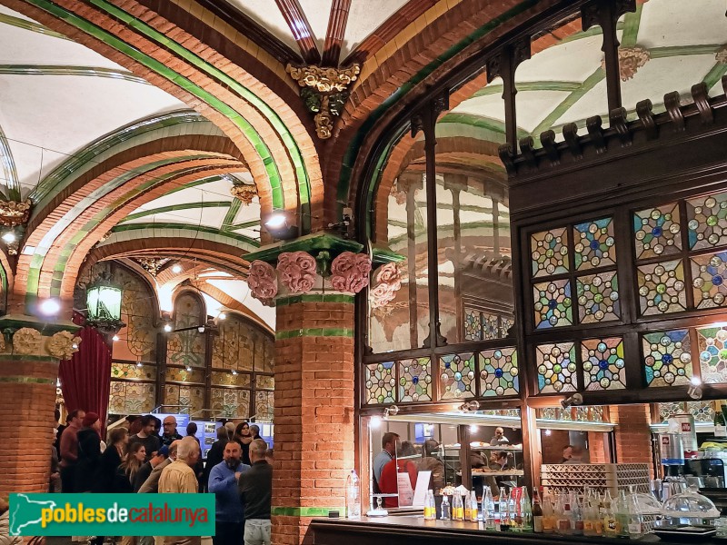 Barcelona - Palau de la Música. Foyer (Foto: Anna Corcoll, 2023) Barcelona - Palau de la Música. Foyer