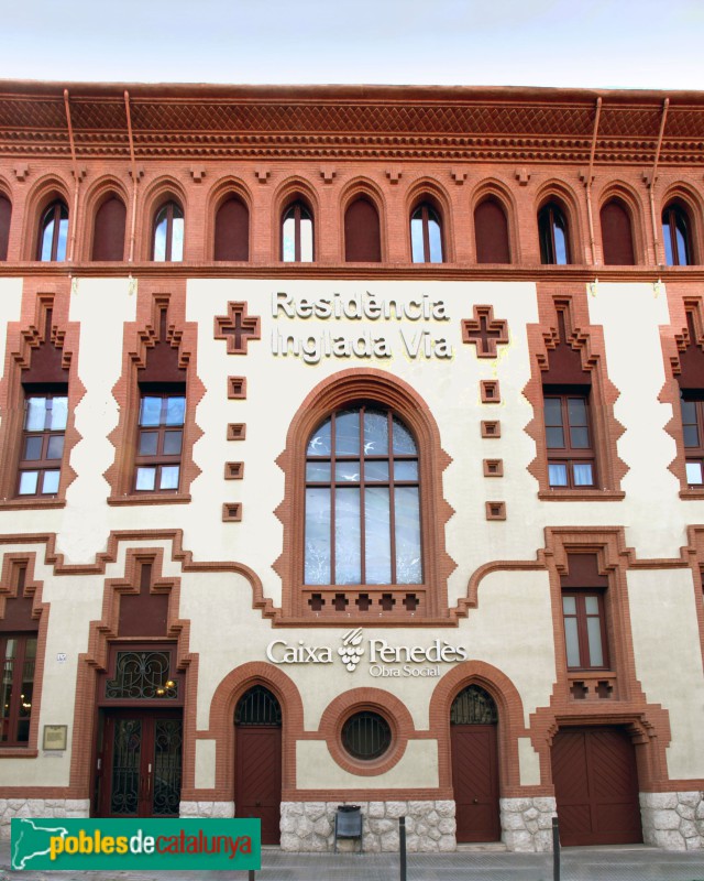 Vilafranca del Penedès - Asil Inglada Via (Foto: Albert Esteves, 2012) Vilafranca del Penedès - Asil Inglada Via